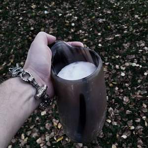 Tazas de Cuerno con Acabado Natural que Realzan la Decoración Rústica de la Cocina, Colecciones Únicas de Vasos, Estilo Vikingo Tradicional - Product Image 6