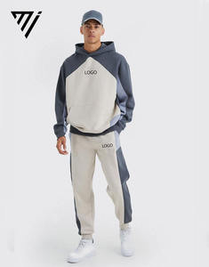 ชุดเซ็ตเสื้อสเวตเชิ้ตและกางเกงจ็อกเกอร์ทรงโอเวอร์ไซส์แบบยูนิเซ็กซ์ สไตล์สตรีทแวร์ พร้อมโลโก้สั่งทำพิเศษ โดย Marfa International - Product Image 1