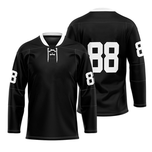 ชุดเล่นกีฬาแบบระเหิดระบายอากาศได้ดี100% ฮ็อกกี้น้ำแข็งโพลีเอสเตอร์ - Product Image 1