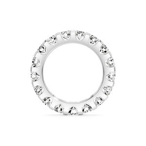 Bague en argent 925 avec diamants de laboratoire-0.10 cT Bijoux de luxe durables pour toutes les occasions Bague de fiançailles - Product Image 2