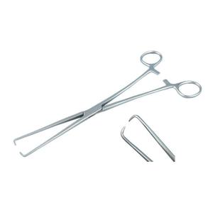 Pinza Luer Vulsellum de Acero Inoxidable, Manual, 18 cm, 23 cm, Instrumentos Quirúrgicos Ginecológicos Uterinos, Acabado Mate Completo, CE - Product Image 3