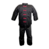 Chemise de Kung Fu Traditionnel Chinois pour Hommes, Manteau à Manches Longues, Tops et Pantalons