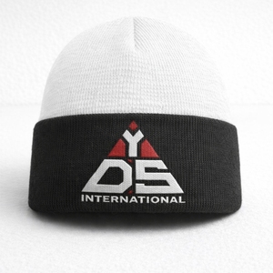 Custom Knitted Winter Beanie <b>Hat</b> with Custom Logo Unisex <b>Warm</b> Foldable Cuff Beanie <b>Hat</b> - Product Image 1