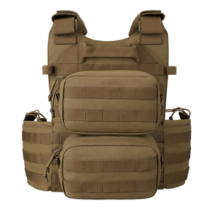 MASTTAC في الهواء الطلق لعبة الصيد المعدات التكتيكية سترة مرجحة النايلون الإفراج السريع حماية سترة التكتيكية لوحة الناقل - Product Image 5