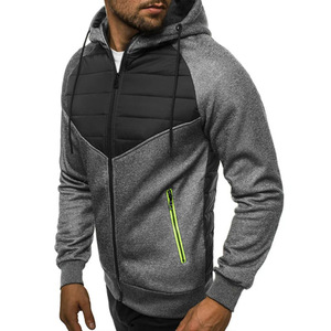 Double <b>Zip</b> <b>up</b> Hoodie Custom Heavy Weight Polyester/Cotton Winter Embroidered Pullover Zipper Fleece Men's Breathable Casual - Product Image 1