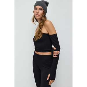 Décolleté épaules dénudées sans couture - Product Image 4