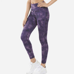 Legging résistant à séchage rapide pour femme, vêtement Tie Dye avec poche - Product Image 4