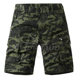 Meilleure vente de shorts cargo décontractés de haute qualité pour hommes en coton à motif solide sur mesure pour adultes - Product Image 1