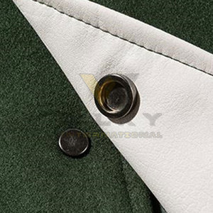 Veste universitaire personnalisée pour hommes et femmes, vente en gros OEM, patchs en chenille personnalisés, veste universitaire - Product Image 4