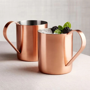 Pour Absolut Brand Mule Mug en cuivre fait à la main en cuivre pur de haute qualité Cadeau d'affaires très demandé 'Ifkaa Exports PVT. LTD' quantité minimale de commande - Product Image 4