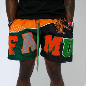 Florida A & M University Famu Pantalones cortos para hombre Chenille Bordado Outclass Quality - Product Image 2