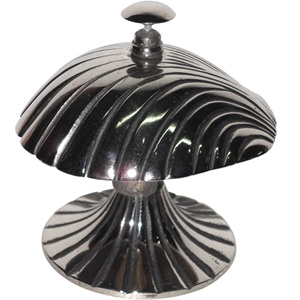 Cloche d'appel push et press de qualité supérieure pour la réception de l'hôtel et le restaurant cloche suspendue en laiton vintage article décoratif pour la maison antique - Product Image 4