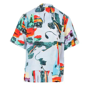 Ensemble d'été Ensemble short pour homme Chemise et short hawaïen à imprimé floral Vêtements de plage Vêtements de vacances Vocation Ensemble deux pièces pour homme - Product Image 2