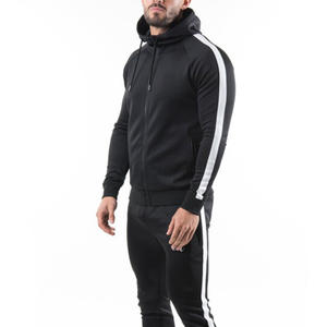 Vêtements de sport personnalisés en gros Survêtement d'hiver pour hommes Survêtement Jogger Survêtement pour hommes Survêtement à fermeture éclair - Product Image 4