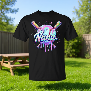 Simpatica Maglietta Tie-Dye da Baseball per la Mamma, Regalo Promozionale per la Festa della Mamma - Product Image 3