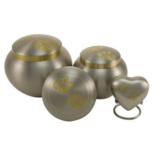 Urn สำหรับขี้เถ้าสัตว์เลี้ยงสำหรับสัตว์ขนาดโลหะปรับแต่งอุปกรณ์งานศพขายส่ง - Product Image 5