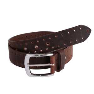 Ceinture en cuir de créateur d'usine de qualité supérieure pour hommes Ceintures pour hommes à motif de litchi Ceinture à boucle ardillon pour hommes - Product Image 4