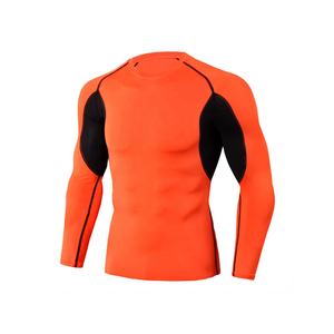 Hot Product Custom Logo Compression Gym Shirts Long Sleeve Surfing <b>Rashguard</b> for Men Anti-UV Breathable Cheap MMA Sublimated Jiu - Product Image 5