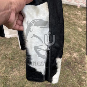 Chaqueta de Invierno de Cuero Vacuno con Pelo de Primera Calidad para Hombre, Diseño de Logotipo Personalizado, Calefactable, Resistente al Viento, Transpirable, Estilo Casual - Product Image 2