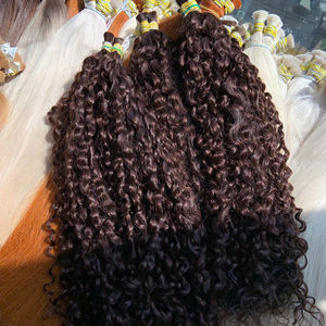 Proveedor Mayorista Especial de Extensiones de Cabello Virgen a Granel, Teñidas, Color Natural, Rizado Pixie, Ondulado Profundo, Liso, de un Solo Donante, Fábrica de Vietnam - Product Image 1