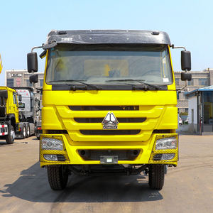 รถบรรทุกดิน Sinotruk Howo 371 ปี 2020 แบบดัมพ์ 8x4 6x4 20 ล้อ พวงมาลัยขวา เครื่องยนต์ดีเซล รถกระบะ เบาะหนัง R21 มือสอง - Product Image 1