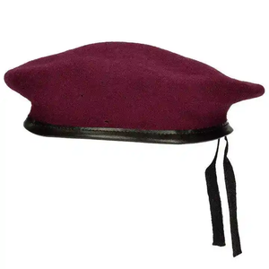 Oem Vente Meilleure Qualité Vente Casquette Béret Personnalisée Offre Spéciale Usine Extérieur Hommes Bérets de Cérémonie - Product Image 1