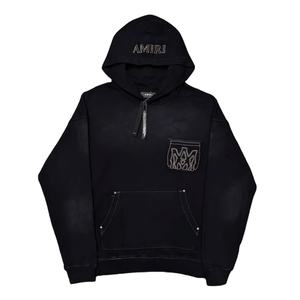 Sudaderas con Capucha para Hombre, Diseño Único y Personalizado, Bordado con Pedrería Decolorada por el Sol, 100% Algodón, Sudadera de Invierno, Venta al por Mayor - Product Image 1