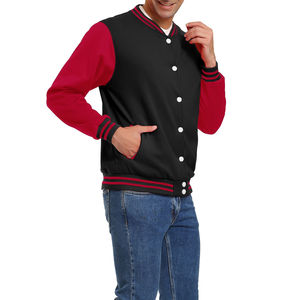 Nouvelle veste universitaire en laine à sublimation veste universitaire en laine avec broderie et manchettes côtelées et logo personnalisé pour hommes - Product Image 6