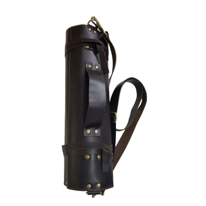 Sac de rangement pour couteaux en cuir - Design personnalisable durable Organisateur d'outils de cuisine de haute qualité - Product Image 2