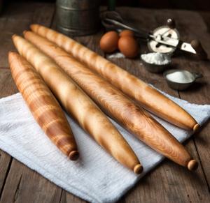 ไม้กลิ้งทำจากไม้ธรรมชาติคุณภาพสูงสำหรับทำขนมอบเครื่องมืออบขนมสไตล์เครื่องมืออบสำรองพร้อมขนาดและโลโก้ที่กำหนดเองได้ - Product Image 2