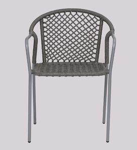 Juego de mesa y silla de metal de forma redonda para el hogar, juego de muebles de jardín para interiores y exteriores, bar y restaurante de Hotel en la azotea abierta 2024 - Product Image 4