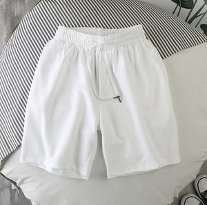 2024 nouveauté personnalisé été hommes Shorts de plage couleur unie hommes décontracté course sport Shorts hommes pantalon droit - Product Image 4