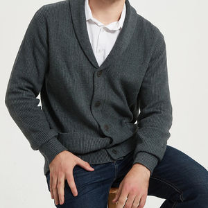 Cárdigan de punto informal de otoño invierno 2025 personalizado cárdigan de punto grueso cálido para invierno colección de invierno OEM ODM con servicio - Product Image 2