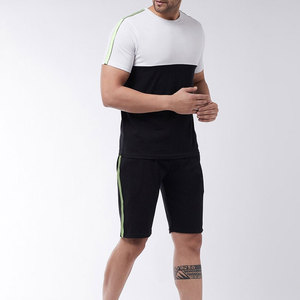 Nueva camiseta de moda para hombre, conjunto corto de tela duradera, transpirable, tendencia superior, tasa razonable, conjunto corto de camiseta para hombre con alta calidad - Product Image 2