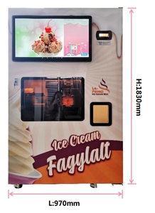 Sistema de tarjetas BRENU NAYAX, Robot automático para monedas, tarjeta de efectivo, máquina expendedora de helados de servicio suave para Centro Comercial - Product Image 3