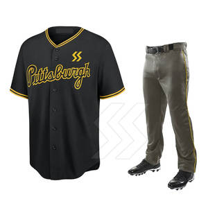 Uniforme de baseball le plus vendu pour l'entraînement nouveauté uniforme de baseball dernier design à vendre - Product Image 1