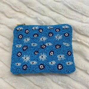 กระเป๋าใส่เหรียญประดับลูกปัดแบบคลาสสิกกระเป๋าแต่งหน้าประดับด้วยลูกปัดมุกและเพชรของขวัญสำหรับงานแต่งงานหรือปาร์ตี้สำหรับผู้หญิง - Product Image 1