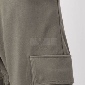 กางเกงคาร์โก้ของผู้ชายเอวผ้าใบระบายอากาศได้ดีสไตล์ลำลอง - Product Image 6