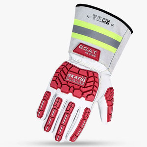 SKATIQ ORIGINAL SG-9065 le gant doublé en peau de chèvre avec manchette 5 avec protection contre les coupures - Product Image 2