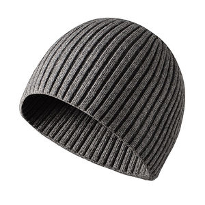 Automne hiver chaud Skullies bonnets avec arcs confortable doux tricoté extérieur coupe-vent couverture casquettes pour femmes et hommes Bonnet - Product Image 6