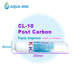 Filtro de Carbón de Ósmosis Inversa en Línea Aqua-Win de 10 Pulgadas - Carcasa de PP de Grado Alimenticio de 1.0 Micras, Vida Útil de 1,500 Galones, para Uso Doméstico y Exterior - Product Image 1