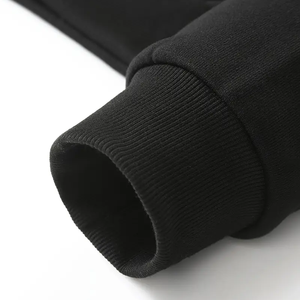 Recién llegado, conjunto de sudaderas con capucha de media cremallera en blanco, sudaderas con capucha lisas de alta calidad para hombre con bolsillos, conjunto de pantalón de gimnasio, sudadera informal - Product Image 3