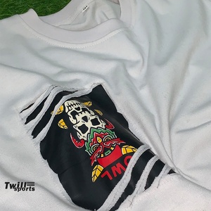 เสื้อยืดโอเวอร์ไซส์ผู้ชายแบบสั่งทำพิเศษ ปี 2026 ล้างสีแบบแอซิดวอช ผ้าฝ้ายออร์แกนิค 100% พิมพ์ลายวินเทจ คุณภาพสูง ไซส์พลัส แขนกุด คอผ้าไหม - Product Image 5