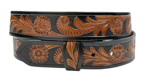 Ceinture en cuir véritable personnalisable de vente chaude avec de l'acier pour la boucle disponible dans des styles et des tailles formels-Vente en gros - Product Image 3