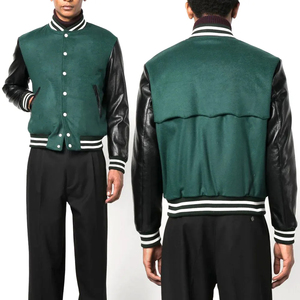 Chaqueta universitaria formal de lona personalizada, abrigo universitario con letras, cortavientos impermeable de primavera, unisex - Product Image 6