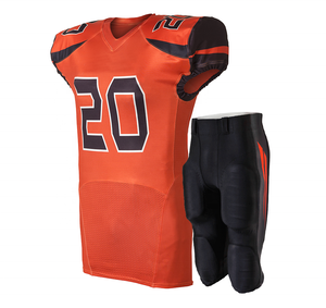 Nouveau modèle de vêtements de football américain à impression par sublimation, uniforme de maillot de football américain respirant de grande taille - Product Image 6