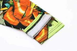 2026 Customized OEM ODM Color Block Breathable Sustainable <b>Rashguard</b> Men's Quick Dry Compression Shirt UPF 50+ Outdoor Training - Product Image 5