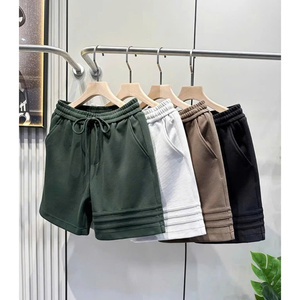 NH62 Casual cotton <b>shorts</b> with a relaxed fit made from soft Korean style fabric perfect <b>for</b> daily comfort and effortless outfits - Product Image 2