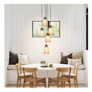 Best Selling Rattan <b>Lamp</b> Handmade Natural Material Eco Friendly Sustainable Lighting Pendant Light Made in Vietnam Factory - Product Image 3