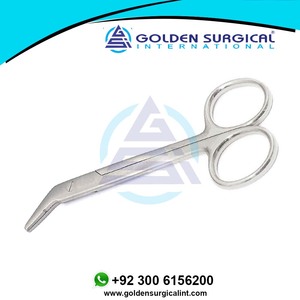 กรรไกรตัดลวดจัดฟันและครอบฟัน ขนาด 4.75 นิ้ว ใบมีดหยักแบบมุม สำหรับงานทันตกรรมและเครื่องมือทำฟันปลอม - Product Image 3